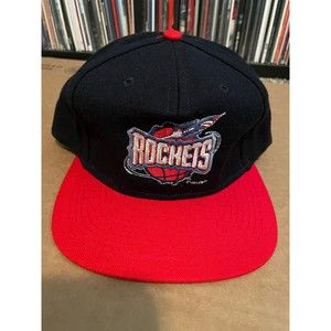 Vintage Houston Rockets Logo 7 Wool/Acrylic Blend Snapback Hat